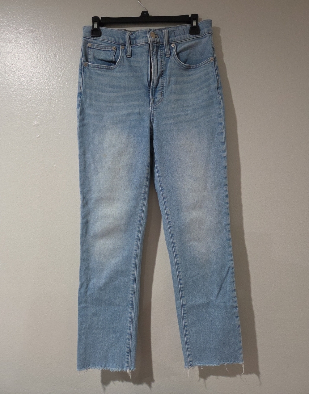 Madewell Light Blue Straight Leg Jeans